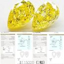 1.01ct FIY VVS1 GIA2211175896 1.02ct FIY VS1 GIA1378189726