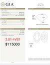 .01ct I VS1 GIA2387661999