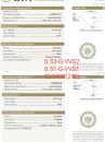 0.53 G VVS2 GIA6405885408 0.51 G VVS1 GIA6402815517